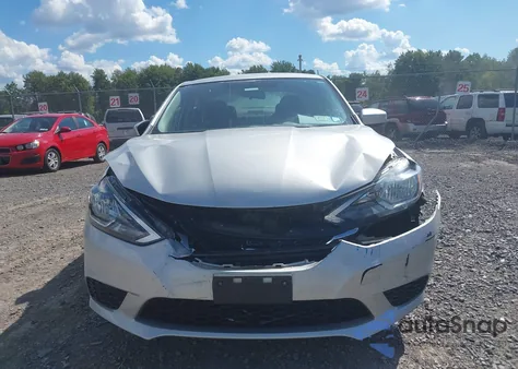 2017 Nissan Sentra Sv from USA, damaged, VIN 3N1AB7APXHY356916